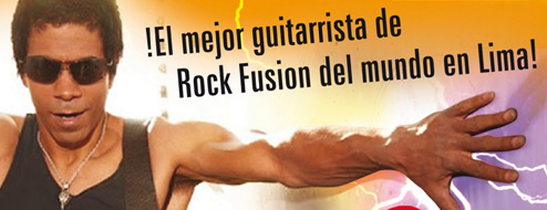 Greg Howe en Lima: Clase magistral y curso internacional