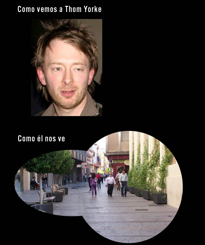 Como Thom Yorke nos ve